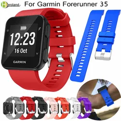 HeroIand sport silicone Replacement Watch Band Strap For Garmin Forerunner 35 30 smart Wristband watches band Bracelet belt