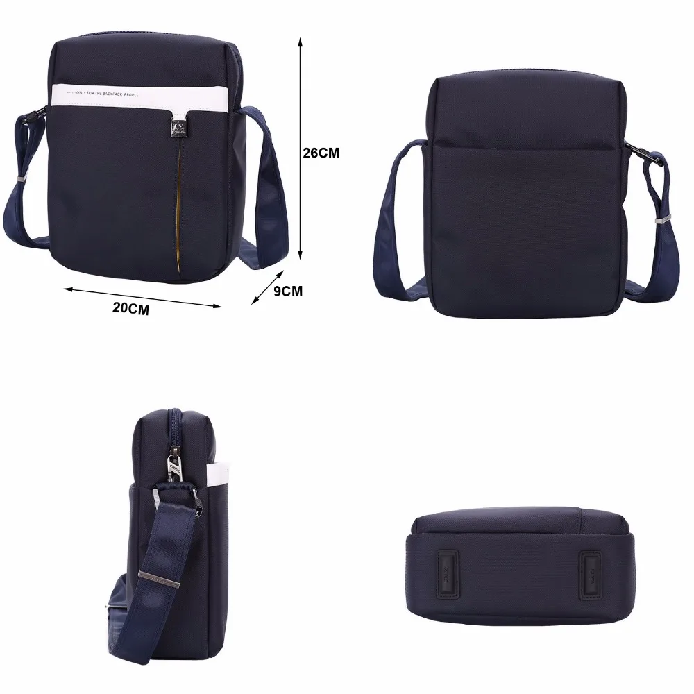 Sinpay-Bolso Oxford antirrobo para hombre, bandolera de hombro, maletín para negocios y trabajo, de diseñador de marca de moda