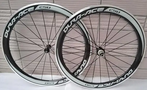 width 23mm 700c free shipping favorable sticker carbon clincher wheel 50mm alloy brake surface powerway R36 ceramic