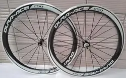 width 23mm 700c free shipping favorable sticker carbon clincher wheel 50mm alloy brake surface powerway R36 ceramic