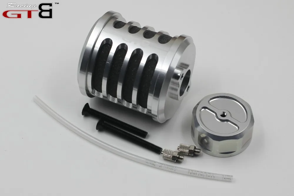 GTBracing Aluminum Air Filter kit with Gas Cap for 1/5 RC Car HPI KM Rovan Baja 5B SS 5SC