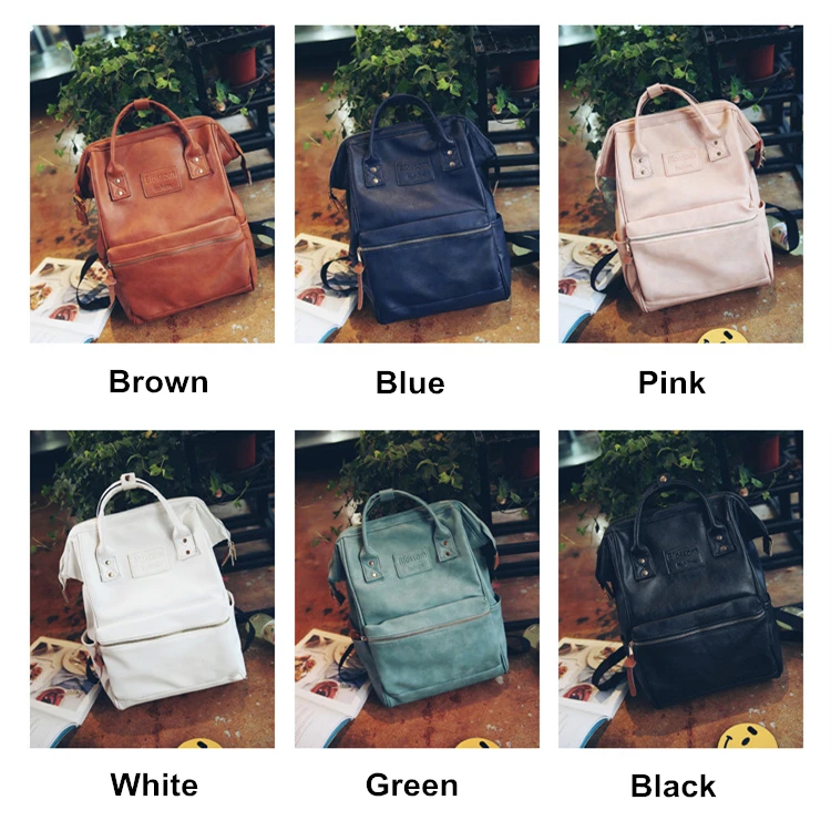 Fashion Mummy Diaper Bag Backpack Leather Waterproof Maternity Nappy Bag Large Capacity Travel Mother Handbag For Mom Baby Care