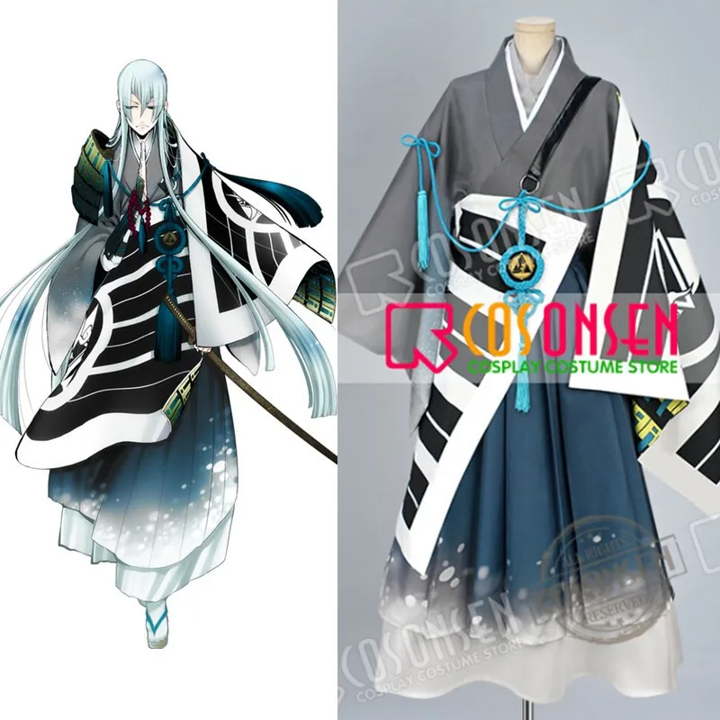 COSPLAYONSEN Webgame Touken Ranbu Kousetsu Samonji Cosplay Costume Custom Made