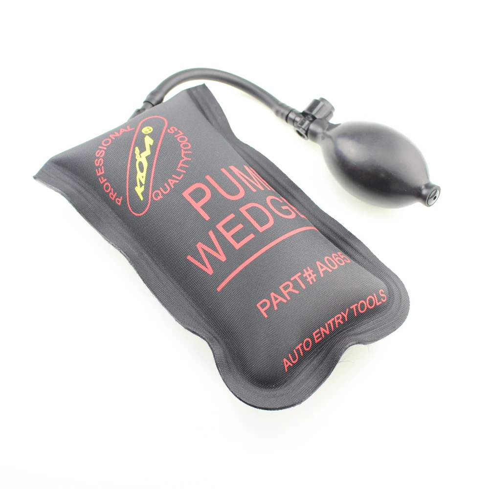 Auto Entry Tools KLOM Air Pump Wedge Locksmith Tools Auto Air Wedge Airbag Lock Pick Set Open Car Door Lock Hand Tools Kit