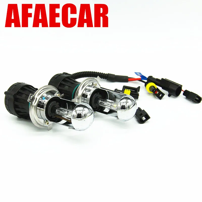12V XENON H4 Fern- und Abblendlicht versteckt H4-3 Auto 55W 4300K 6000K 8000K 10000K Scheinwerferlampen – Detail 1