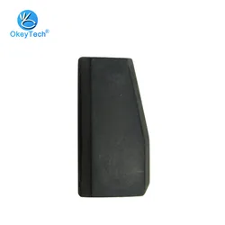 OkeyTech 1 Piece T5 Car Key Chip Transponder Carbon Blank Ceramic ID20 For Fiat Benz Honda Copy to ID 11 12 13 33 Chip