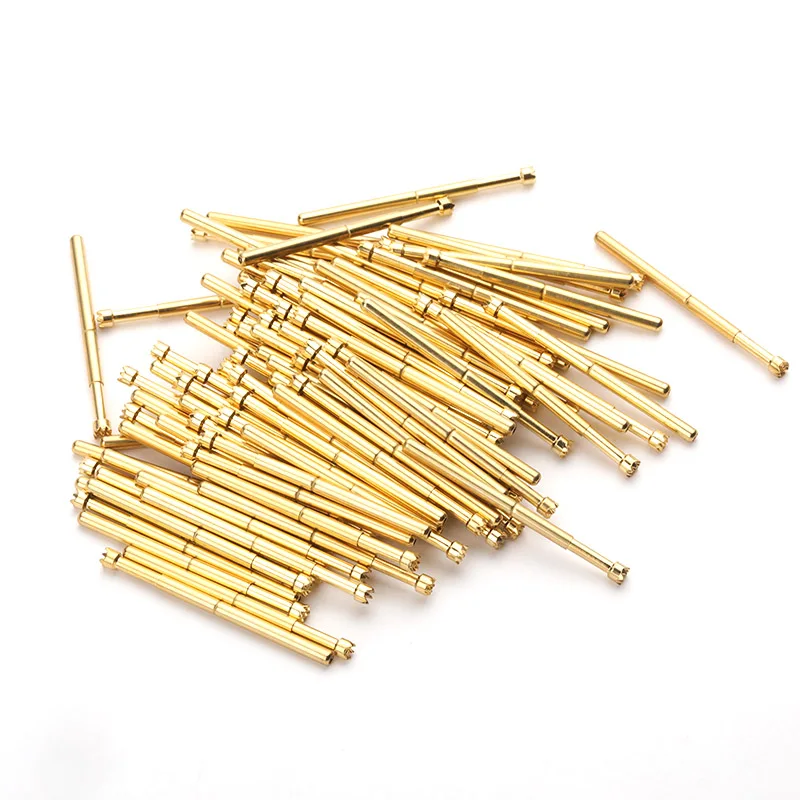 20/100PCS Spring Test Pin PA125-H 33.35mm 2.02mm 36-claw Tip Head 2.50mm Needle Test Probe P125-H2 PogoPin P125-H 350g Force