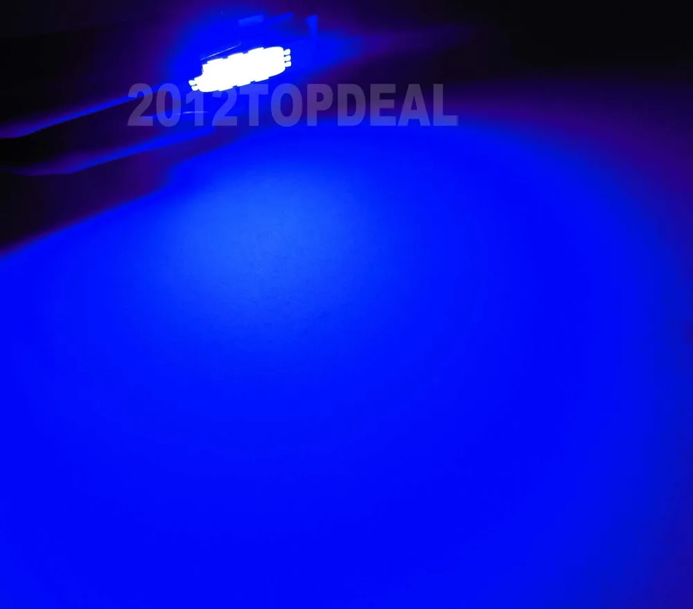 2PCS 10W Actinic Hybrid 3 UV 395-405NM +6 Royal Blue 445NM High Power LED Light 9-11V  900-1000mA