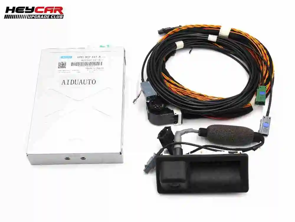 For Audi Q5 reversing camera RVC camera 8R0 907 441 A + 5N0 827 566 AA + cable Harness