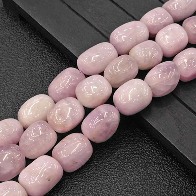 Natural Purple Spodumene Stone Beads 15'' Freefrom Kunzite DIY Loose Beads For Jewelry Making Beads Women Bracelet Necklace