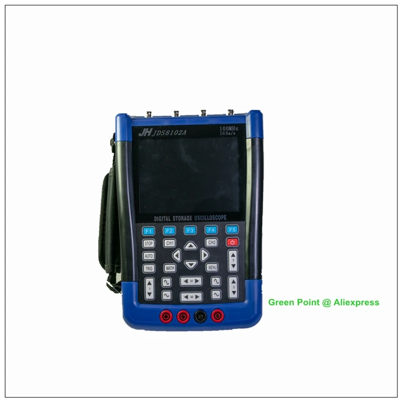 Jinhan JDS8102A يده ملتقط الذبذبات الرقمي 500 متر/الثانية معدل أخذ العينات الالكترونيات المهنية المتر قنوات إشارة مولد