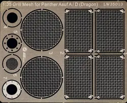 1/35 Grill Mesh for Dragon Panther D/A,Military Model Accessory