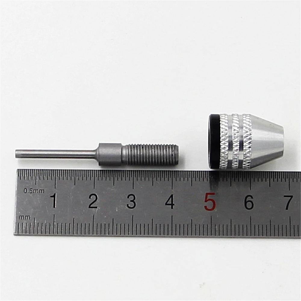 Mini moedor elétrico, haste de 0.3-3.4mm, ferramenta elétrica portátil, furadeira sem chave, chucks, 2.35mm, 1 peça