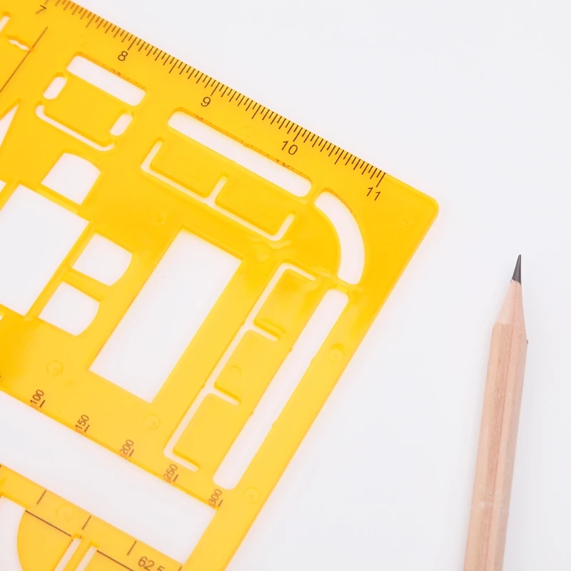 18k 樹脂定規プロユニバーサル家具建設建築家テンプレート定規学校アクセサリー
