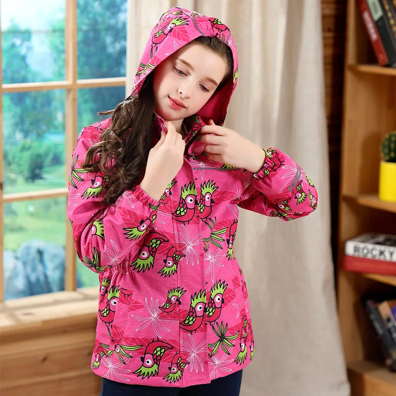 

Hot-sale spring autumn winter children kids jackets outwear baby girls windproof waterproof jackets coats girls sporty jackets