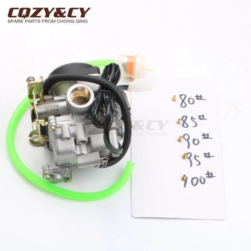 20mm Scooter Carburetor PD20J for SYM CVK Fiddle 2 Orbit 1 50 Symply 50cc 4-stroke AC after 2008