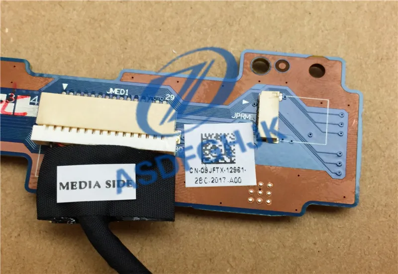 Original FOR FORE ALSTOM M17x R3 POWER Media Buttons Board PAR00 LS-6602P 9JFTX 09JFTX 100% Test OK