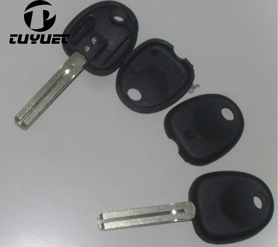 

30PCS Replacement FOB Car Key Blanks Case For Hyundai Verna/I30/IX35 Transponder Key Shell TOY48 Blade With Logo