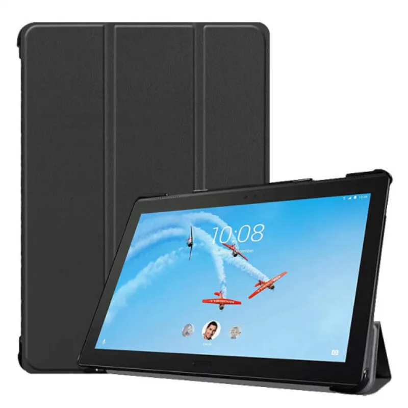 For Lenovo Tab P10 TB-X705F TB-X705N TB-X705 TB X705 10 inch Tablet Case Custer Fold Stand Bracket Leather Cover