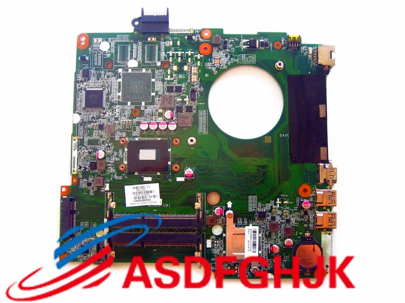 Original for HP Pavilion 15T 15-N laptop motherboard DA0U81MB6C0 737981-501 Test Free Shipping