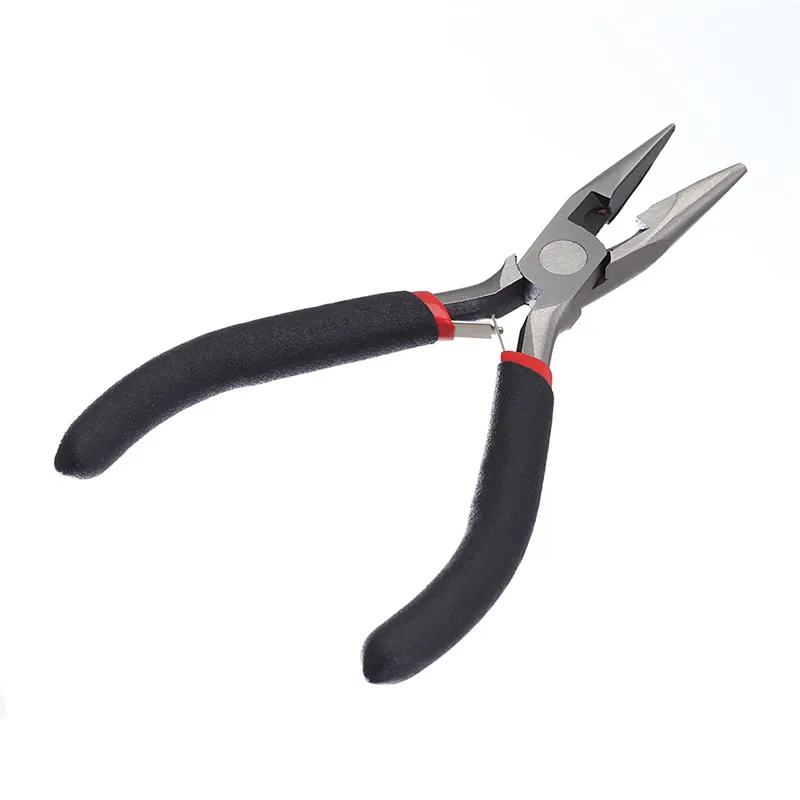 jewelry Pliers Tool Equipment 12cm Long Needle Nose Pliers For Accessory Jewelry Making (without teeth) F2682