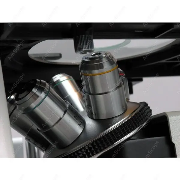 EPI Fluorescenza-AmScope Forniture 40X-1200X Contrasto di Fase Fluorescenza Invertito Microscopio SKU: IN480TB-FL