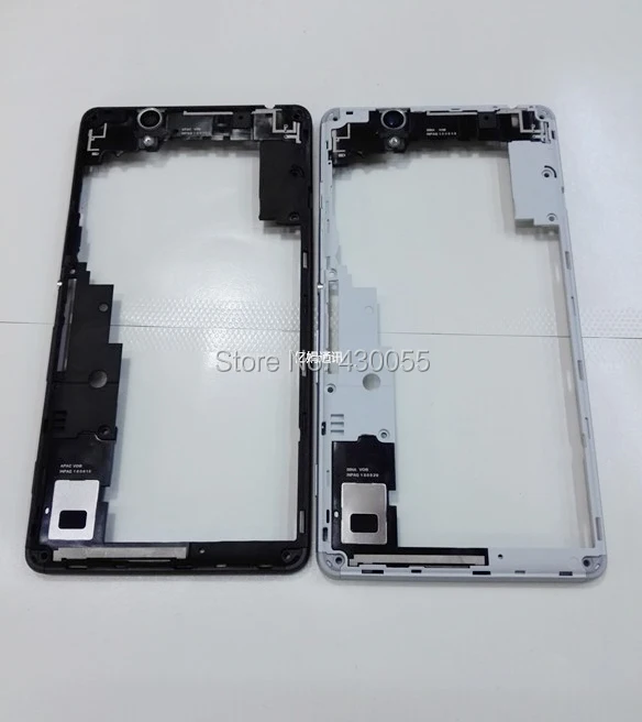 Black/White Ymitn New Housing middle frame cover case For Sony Xperia C4 S55T E5333 (Dual SIM)