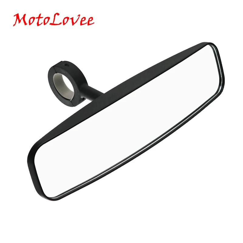 

MotoLovee All Terrain Vehicle Interior Rearview Mirror 1.7 Large Field Of View Custom UTV / ATV Central Rearview Mirror