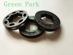 10PCS Hot Sale 4500 5200 5800 45CC 52CC 58CC Chainsaw Clutch Drum Sprocket Rim 3/8 7 Teeth for Chinese Chain Saws Parts