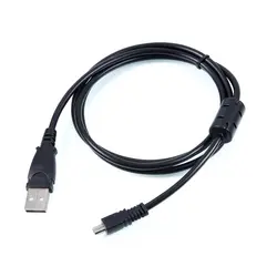 USB 8PIN Camera Battery Charger + Data SYNC Cable Cord Lead for Olympus VR-360 VR-350