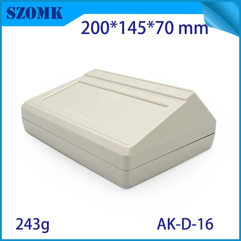 1Piece 200*145*70mm SZOMK Plastic enclosure housing desktop electronics plastic box plastic case for electronic equipment box