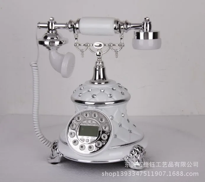 

Factory direct antique craft fixed telephone antique telephone set