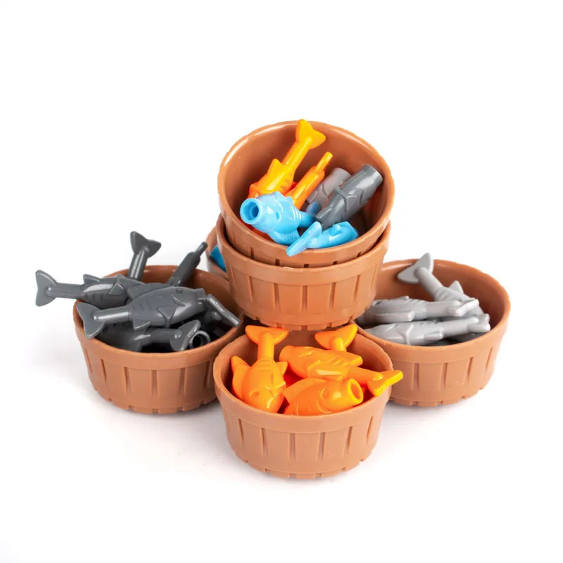 Building Blocks Parts Animal Fish City Accessory Bricks Figures Food Blocks Assemble Toys Children Compatible Mini DIY Gift C007