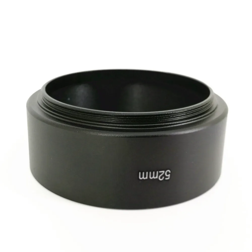 52mm Metal Lens Hood Shade for YongNuo YN 50mm f/1.8 & 35mm f/2.0 EF Mount / YN35mm F2 F2.0 / YN50 YN50mm F1.8