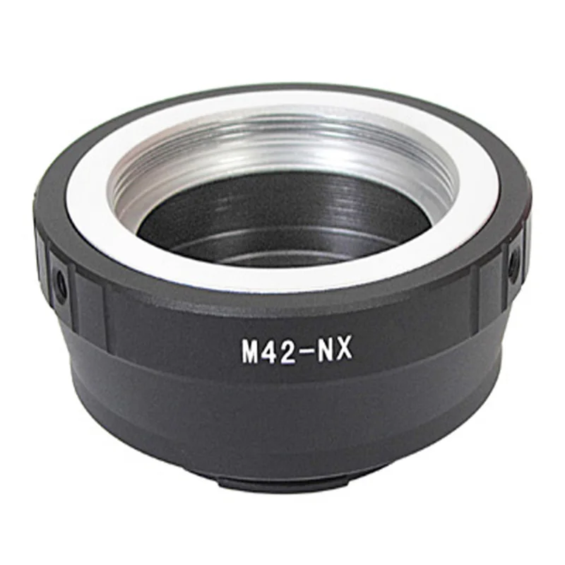 

Foleto Lens Adapter Ring M42-NX PK-NX M42 Mount for canon nikon pentax LR PB AR CY lens to Samsung NX NX5 NX10 n20 n30 Camera