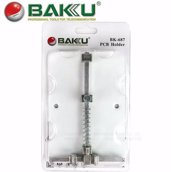 

(20 pieces/lot) BAKU Superior Quality PCB Card Soldering Holder, Tools For Any Mobile Phone Main Board,Can Be Fixed on Desktop