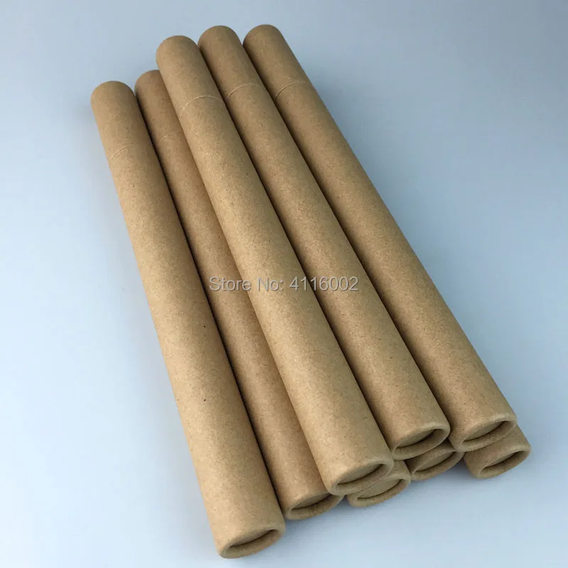 100pcs Kraft Paper Incense Tube Incense Barrel Small Storage Box for 10g/20g Joss Stick Convenient Carrying