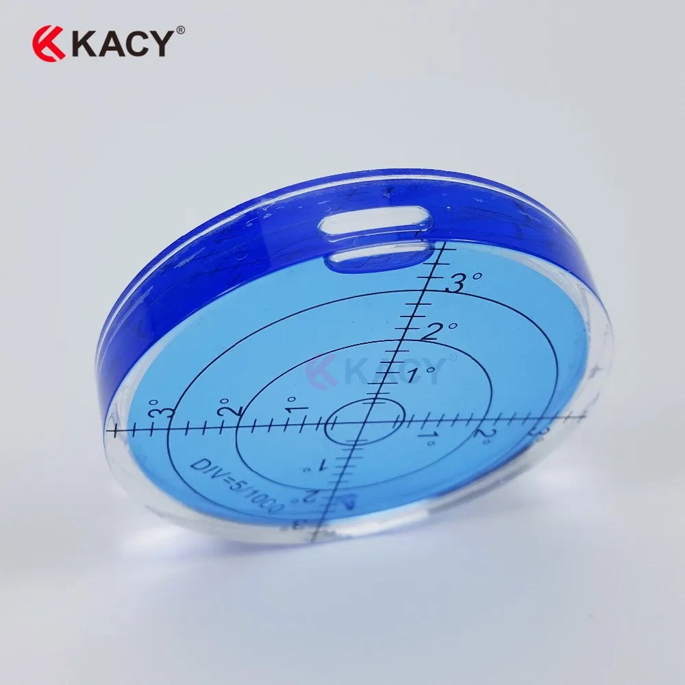 KACY-60x10mm 고정밀 불세아이 버블 스피릿 레벨, 건설 공구, 2 개입