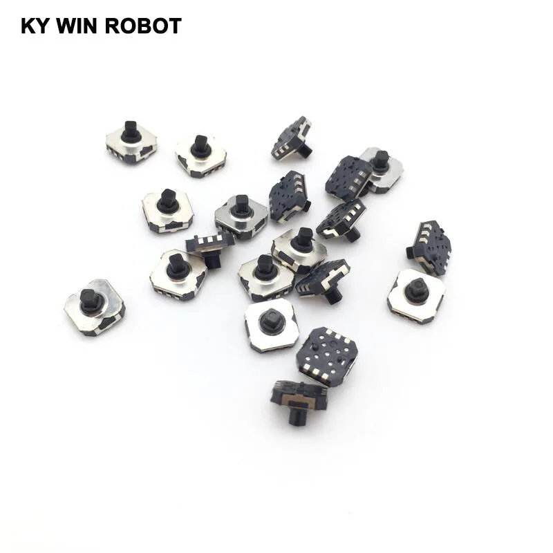 ALPS SKRHABE010-Joli tactile SMD à 5 voies, 10 pièces/lot, bouton-poussoir, joystick multi 7x7,7x7x5mm, pratique pour téléphone numérique c