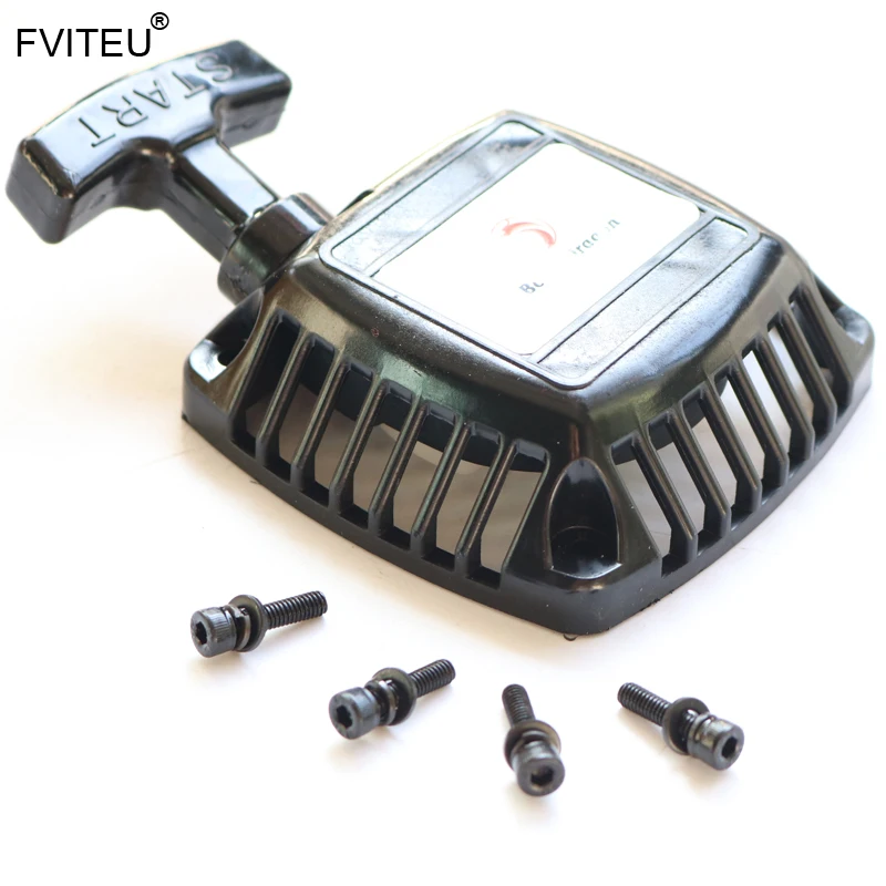 FVITEU Avviamento a Strappo con anima in metallo Misura 1/5 FG ROVAN KM FS per 1/5 RICAMBI HPI Baja 5B/5 T /SS/5SC 2.0 V RC Auto