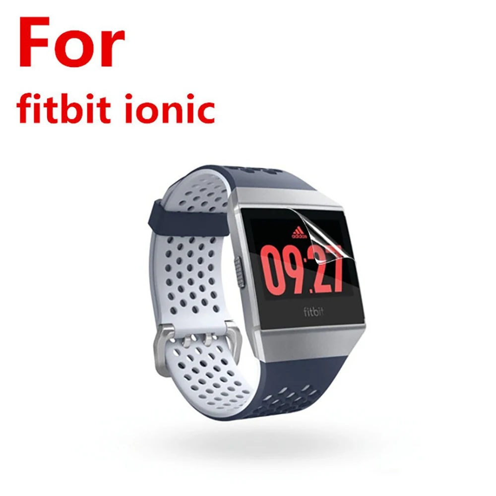 Soft PET Ultra Thin Screen Protector For Fitbit Ionic Watch Film HD Anti-scratch Screen Protector Anti-shock Guard