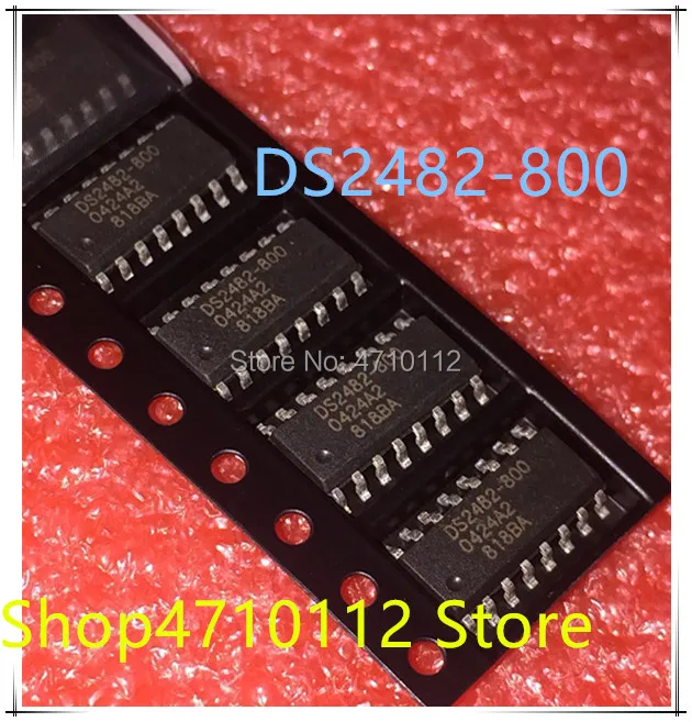 

NEW 5PCS/LOT DS2482-800 DS2482S-800 DS2482800 DS2482 800 SOP-16 IC