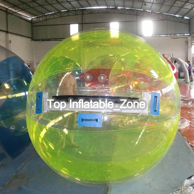 Nuevo Globo de agua negro, rodillo de agua, piscina inflable y pelota para caminar en el agua, recreación inflable, baile de Ballet de 2M