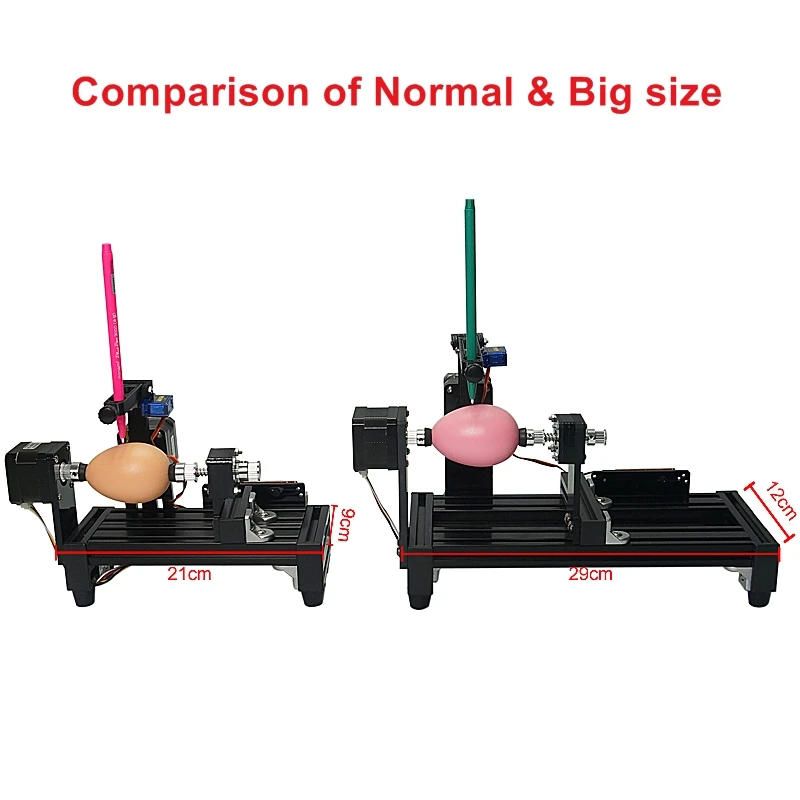 Disassembled LY Big Size Eggdraw Eggbot Egg-drawing Robot Draw Machine on Egg and Ball for Education Children 220V 110V