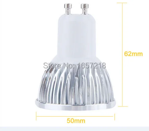 E27/GU10/MR16/GU5.3  3/4/5/6/8W 3*1W LED Sport light lamp High Power bulb warm cool white 80Ra DC12V AC 110V 220V 240V