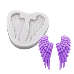 Angel Wings Silicone Mold Sugarcraft Cookie Cupcake Chocolate Baking Mold Fondant Cake Decorating Tools