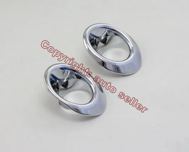 

ABS Chrome Front Fog Light Lamp Cover Trim For Honda Civic 2016 2017 Car Accessories Stickers W4