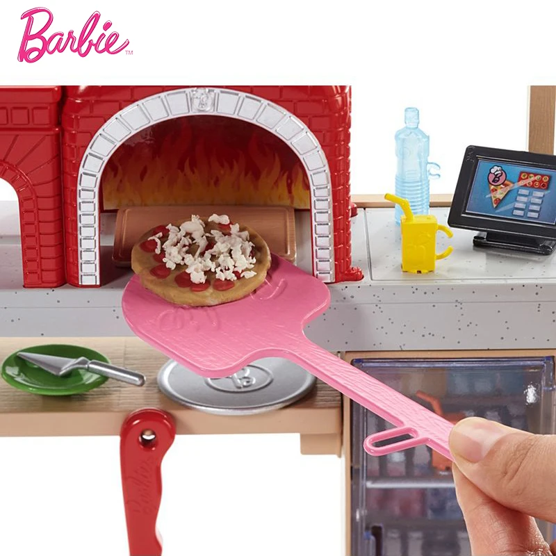 New Original Barbie Doll Pizza Making Fun Dolls The Girlbrinquedos Gift Boneca GirlsToys Baby Doll Girl Toys for Kids Children