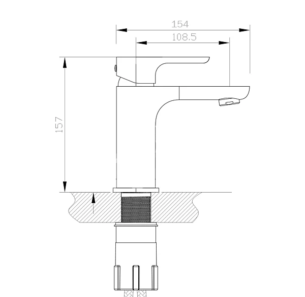 KEMAIDI Wholesale Black Brass Deck Mounted Basin Faucet Single Handle Bathroom Mixer Tap Hot Cold Sink Faucet Rotation Spout