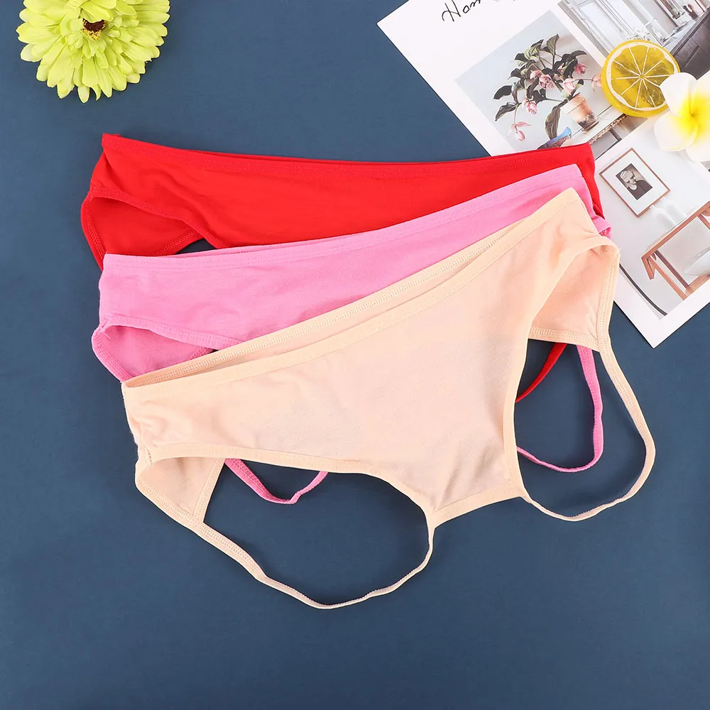 

Women Sexy Open Butt Backless Panties Thongs Lingerie Underwear Seamless Sexy Women Underpants Briefs Lingerie Novel Style